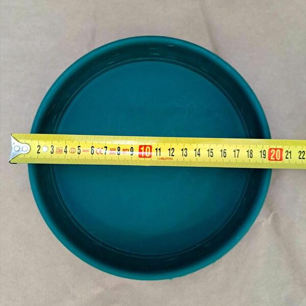 PLAT PLASTIC VERD 20CM