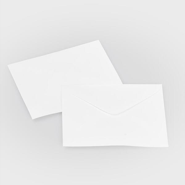 SOBRES PER A TARGETAS BLANCAS  X100 U.