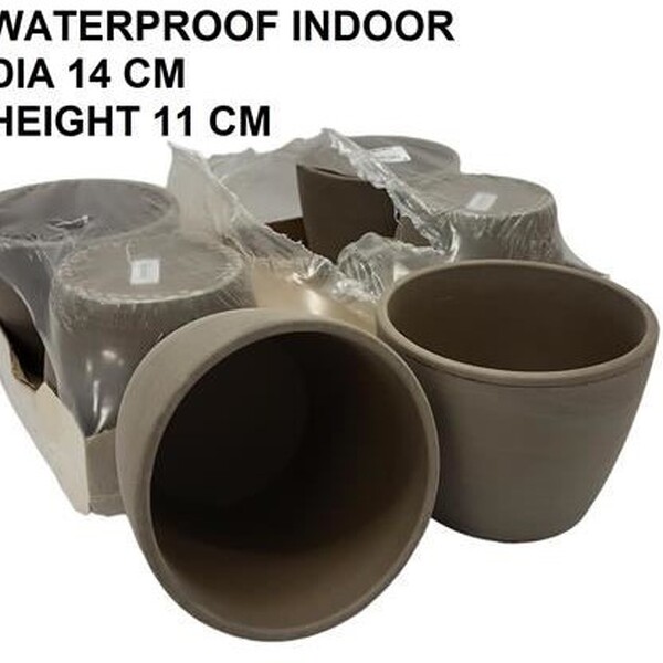 TEST CERAMICA T14CM GRIS