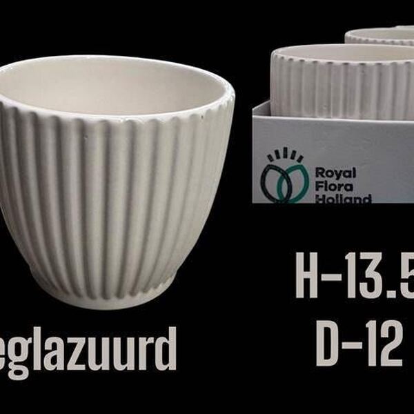 TEST CERAMICA RATLLAT BLANC T12CM