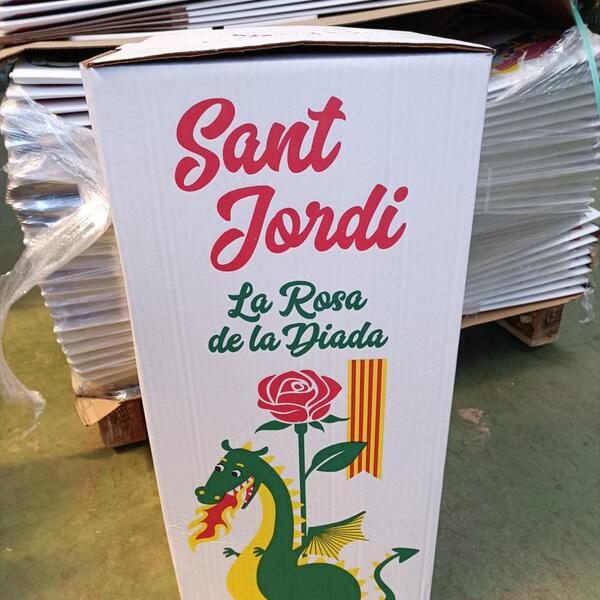 CAIXA CARTRÓ SANT JORDI 29X32X68CM 