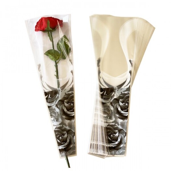 BOSSA ROSES VERMELLES  6 X 18 X 50CM