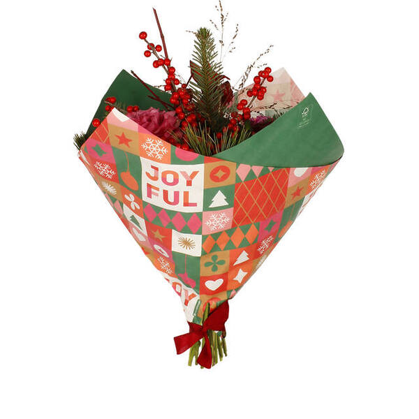 BOSSA 35X35CM OBLIQUE KRAFT *JOYFUL*