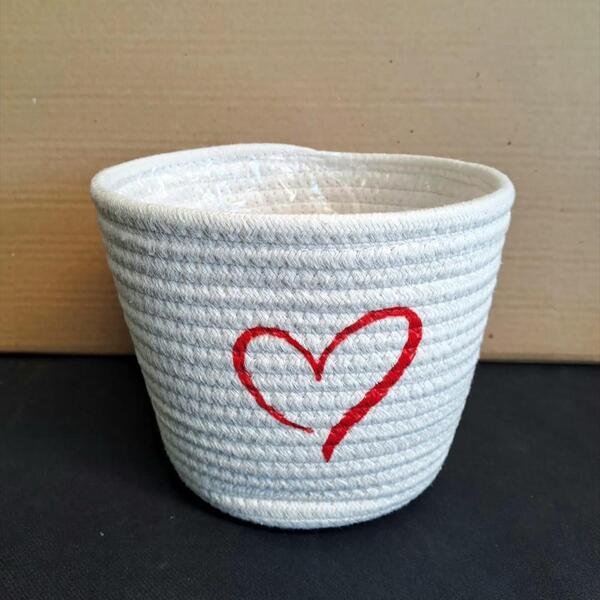 SUMMERTIME CISTELL COR PETIT 17X10