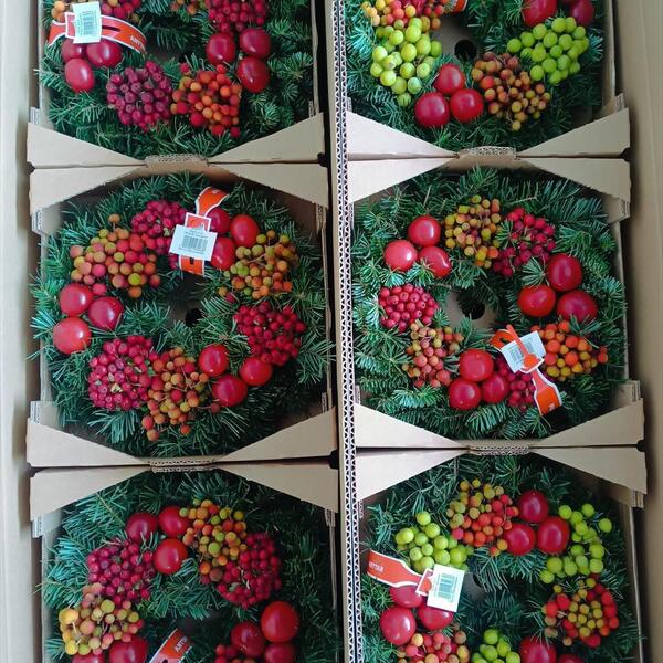 CORONA ADVENT DECO FRUITS MIX