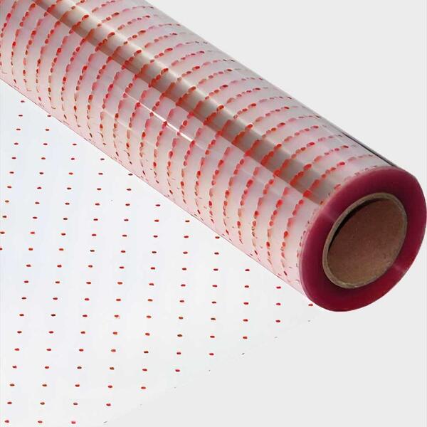 ROTLLO CELOF *TRANS. PUNTS VERMELLS* 70CMX50MT